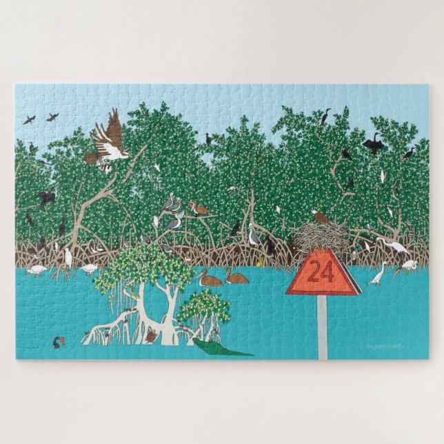 Puzzle Isla de Manglar 20x30 (Horizontal)