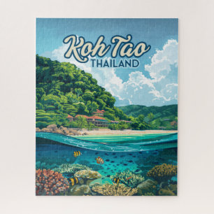 Puzzle Isla de submarinismo Koh Tao Tailandia Asia