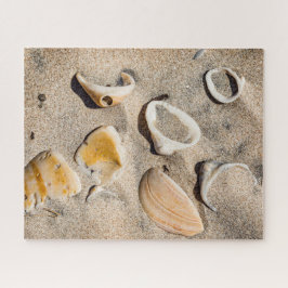Puzzle Isla del Padre del Sur, arena y conchas