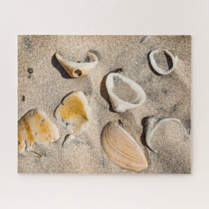 Puzzle Isla del Padre del Sur, arena y conchas