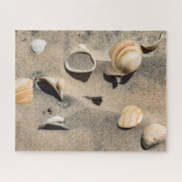 Puzzle Isla del Padre del Sur, conchas y arena
