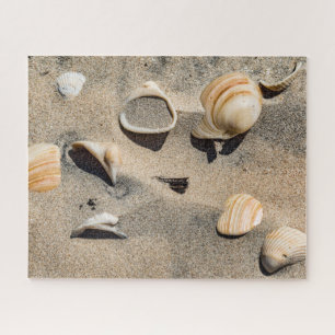 Puzzle Isla del Padre del Sur, conchas y arena