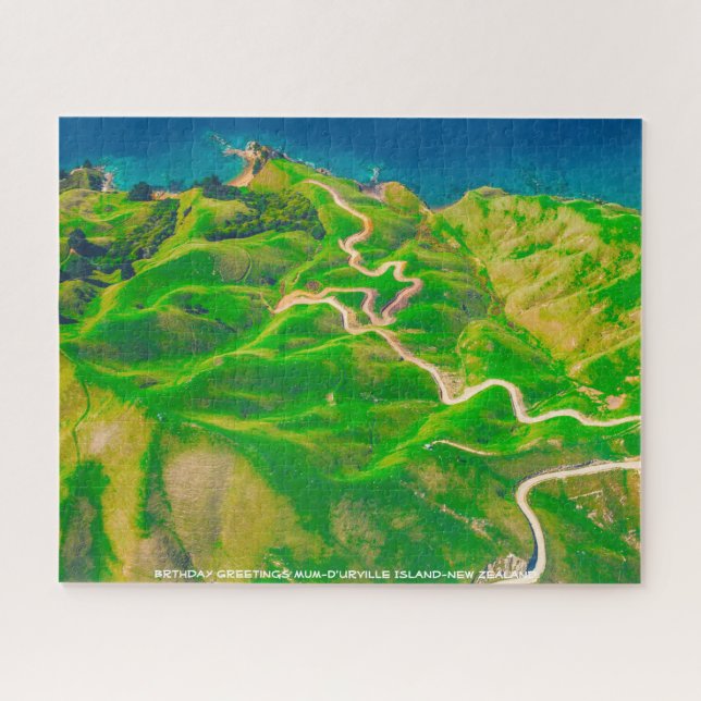 Puzzle Isla D'Urville-NZ (Horizontal)