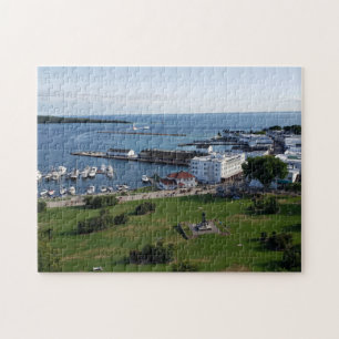 Puzzle Isla Mackinac y Puerto, Michigan