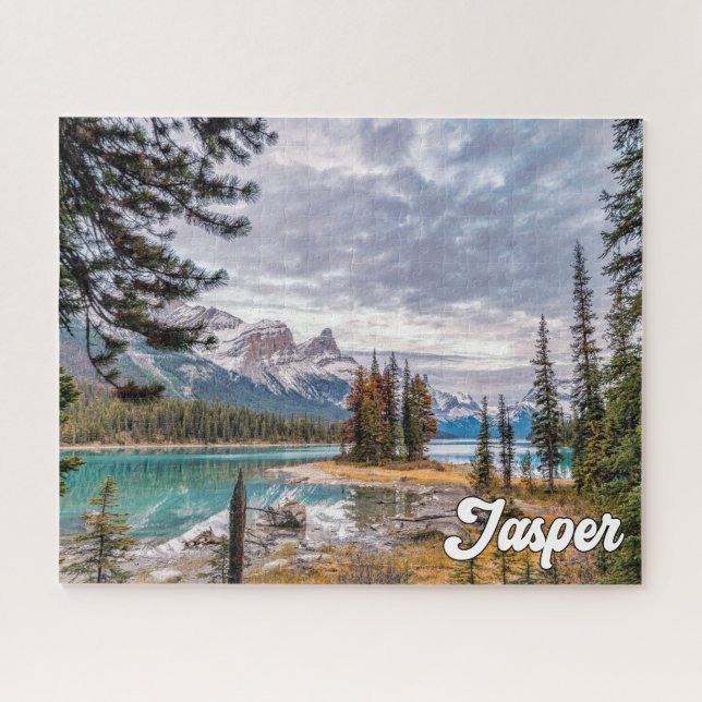 Puzzle Isla Spirit, Parque Nacional Jasper (Horizontal)