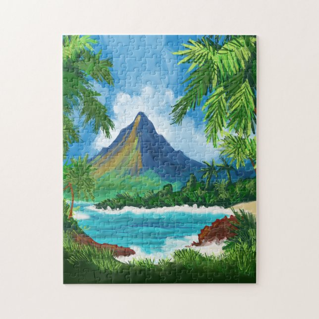 Puzzle Isla Tropical (Vertical)