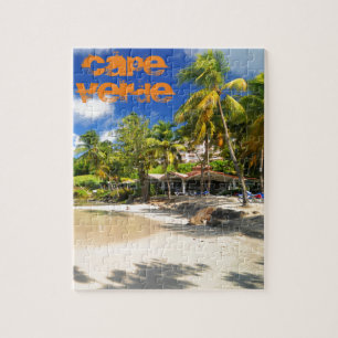 Puzzle Isla tropical en Cabo Verde