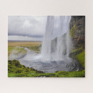 Puzzle Islandia - Cascada Seljalandsfoss