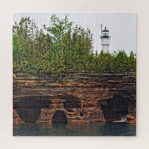 Puzzle Islas Apostle - Faro de la Isla del Diablo -20x20