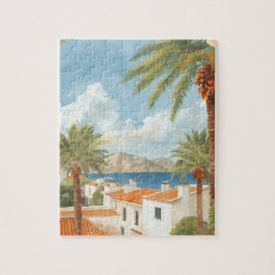 Puzzle Islas Baleares Viaje Francés Vintage