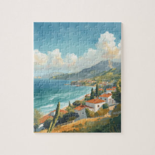 Puzzle Islas Baleares Viaje Francés Vintage