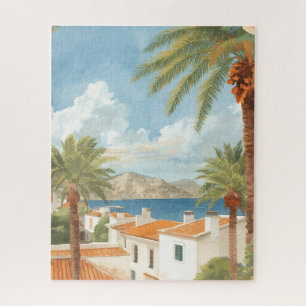 Puzzle Islas Baleares Viaje Francés Vintage