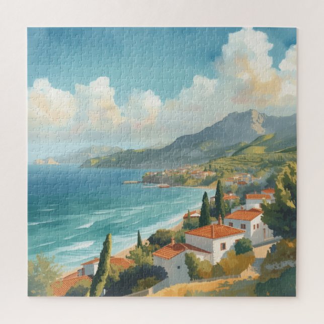 Puzzle Islas Baleares Viajes Franceses Antiguos (Vertical)