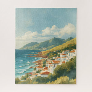 Puzzle Islas Baleares Vintage Riviera Francesa Viaje