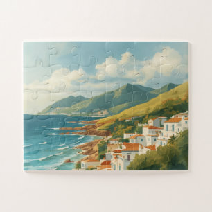 Puzzle Islas Baleares Vintage Riviera Francesa Viajes