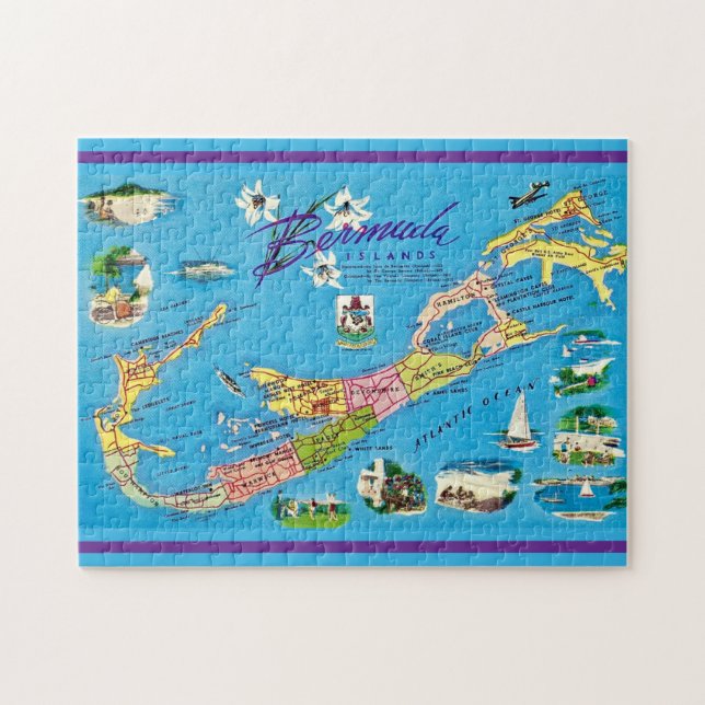 Puzzle Islas Bermudas 11x14 (Horizontal)