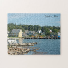 Puzzle Islas del puerto de la costa central de Maine (252