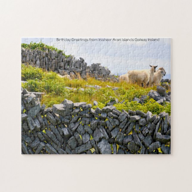 Puzzle Islas Inisheer Aran Galway Irlanda. Jigsaw Puzzl (Horizontal)
