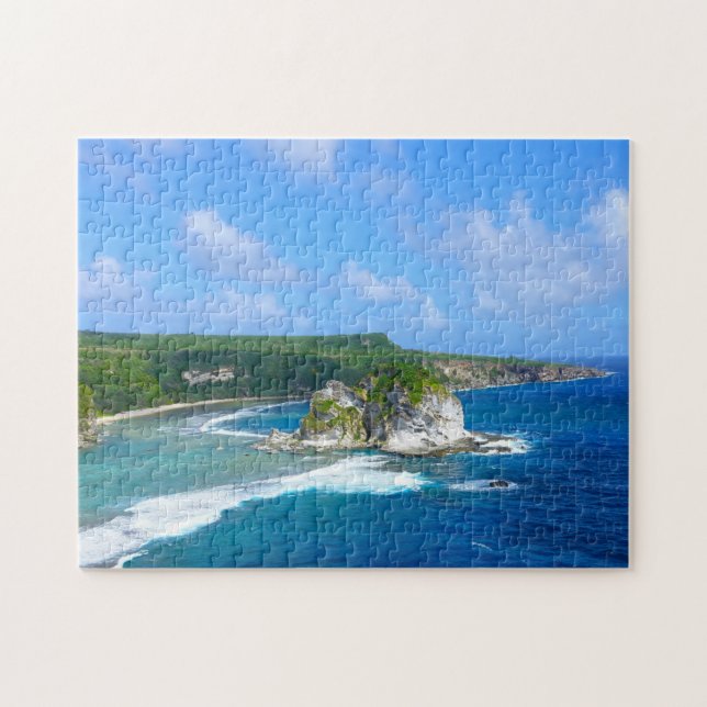 Puzzle Islas Marianas de la Isla de los Aves. (Horizontal)