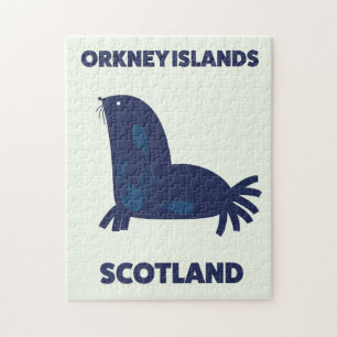 Puzzle Islas Orcadas, Escocia