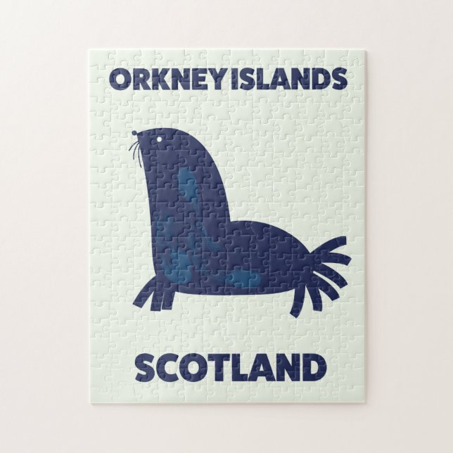 Puzzle Islas Orcadas, Escocia (Vertical)