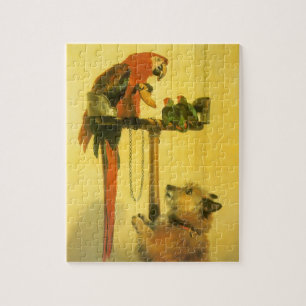 Puzzle Islay, Tilco, una guacamaya y pájaros del amor por