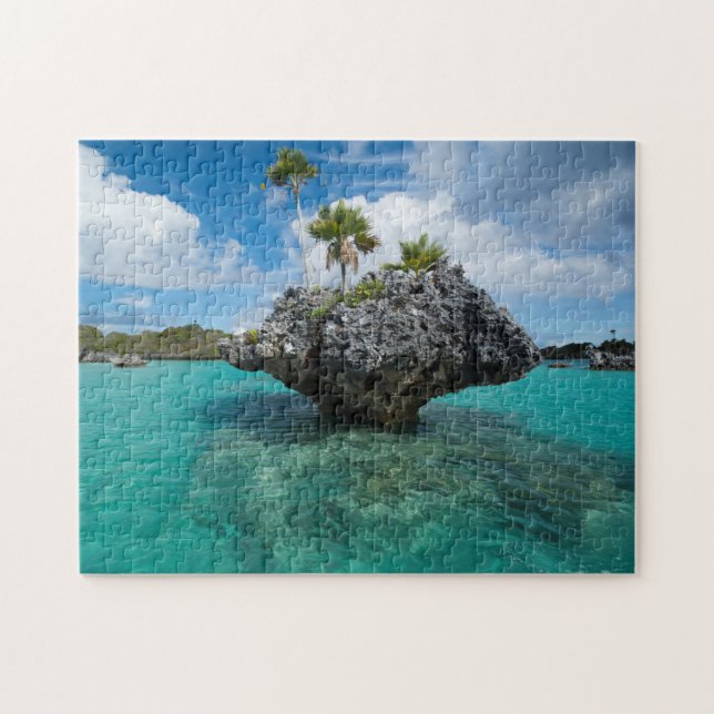 Puzzle Islotes en forma de hongo en Fiji (Horizontal)