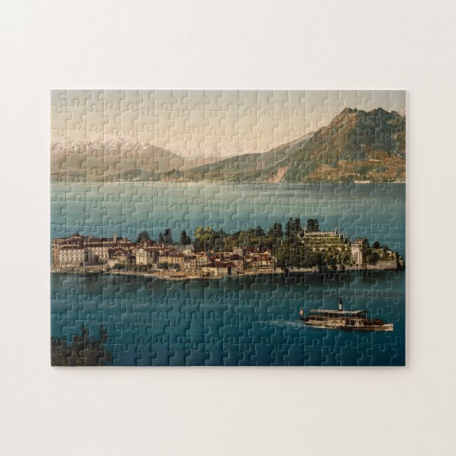 Puzzle Isola Bella III, lago Maggiore, Piamonte, Italia (Horizontal)