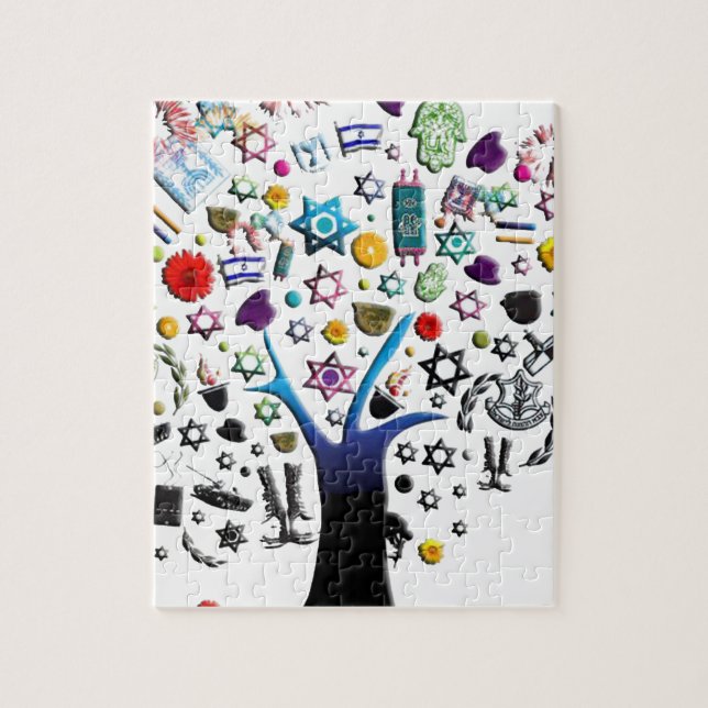 Puzzle Israel (Vertical)