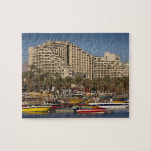 Puzzle Israel, el Negev, Eilat, frente al mar Rojo