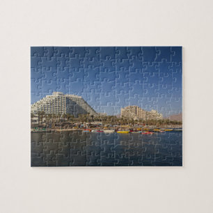Puzzle Israel, El Negev, Eilat, Mar Rojo frente a la play