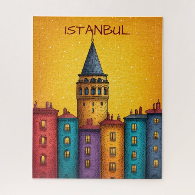 Puzzle Istanbul Turquia Viajes (Vertical)