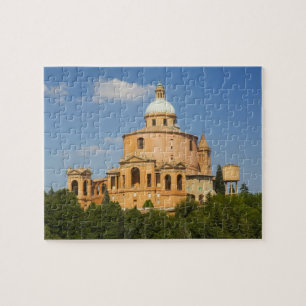 Puzzle Italia, Bolonia, Día Soleado con Portico di San