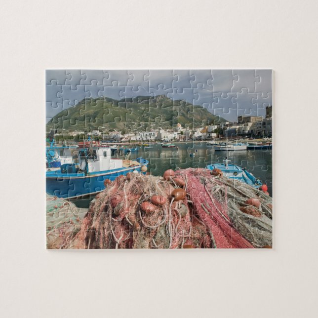 Puzzle ITALIA, Campania (bahía de Nápoles), ISCHIA, FORIO (Horizontal)