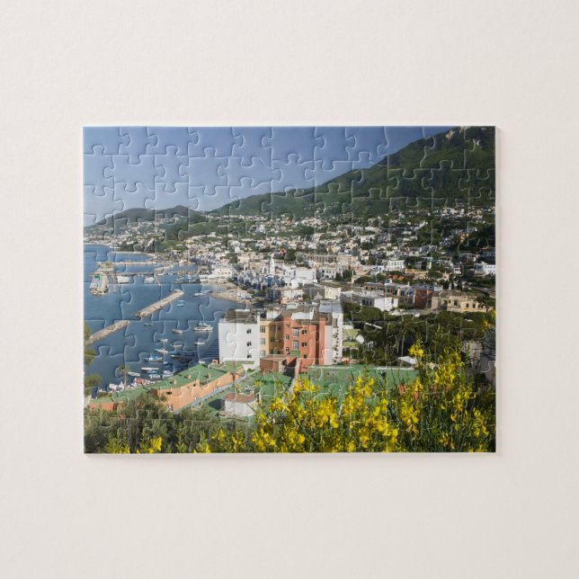 Puzzle ITALIA, Campania (bahía de Nápoles), ISCHIA, LACCO (Horizontal)