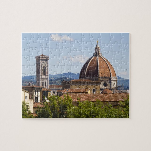Puzzle Italia, Florencia, Vista de la Catedral de Florenc (Horizontal)