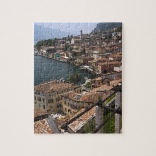 Puzzle Italia, provincia de Brescia, Limone sul Garda. Pu