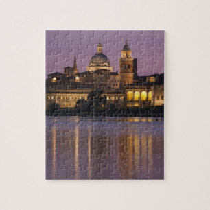 Puzzle Italia, Provincia de Mantua, Mantua. Vista de la c