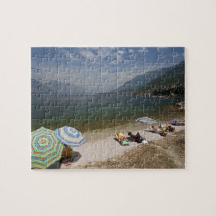 Puzzle Italia, Provincia de Verona, Brenzone. Lago de Gar
