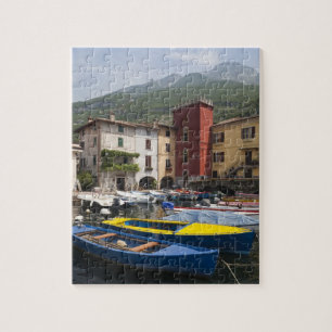 Puzzle Italia, provincia de Verona, Malcesine. Cassone vi