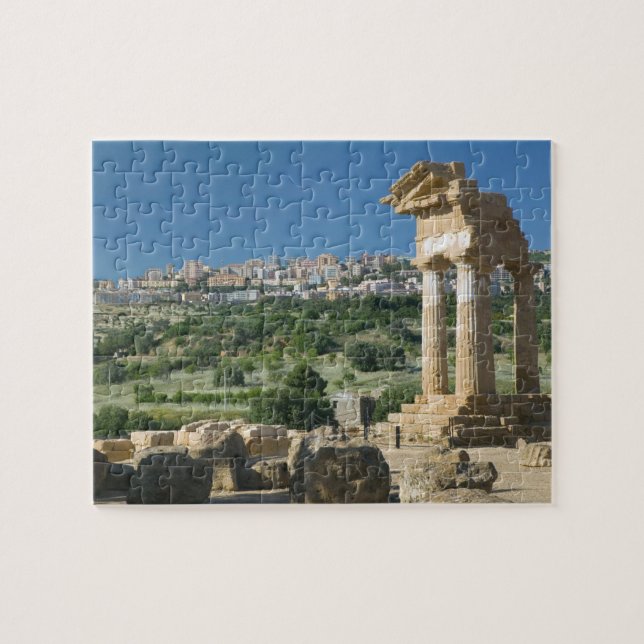 Puzzle Italia, Sicilia, Agrigento, La Valle dei Templa, (Horizontal)