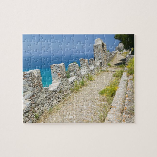 Puzzle Italia, Sicilia, Cefalu, Cliffside Walkway, La (Horizontal)