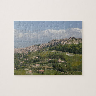 Puzzle Italia, Sicilia, Enna, Calascibetta, Mañana Vista