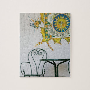 Puzzle ITALIA, Sicilia, TAORMINA: Bam, Detalle de Café Ba