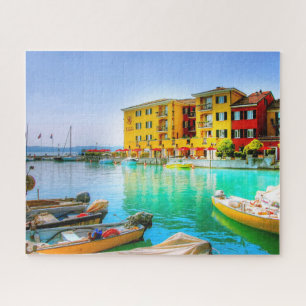 Puzzle Italia Sirmione Lake Garda Waterfront