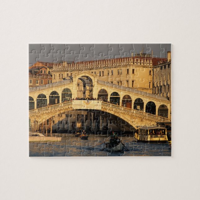Puzzle Italia, Veneto, Venecia, Canal Grande y Rialto (Horizontal)