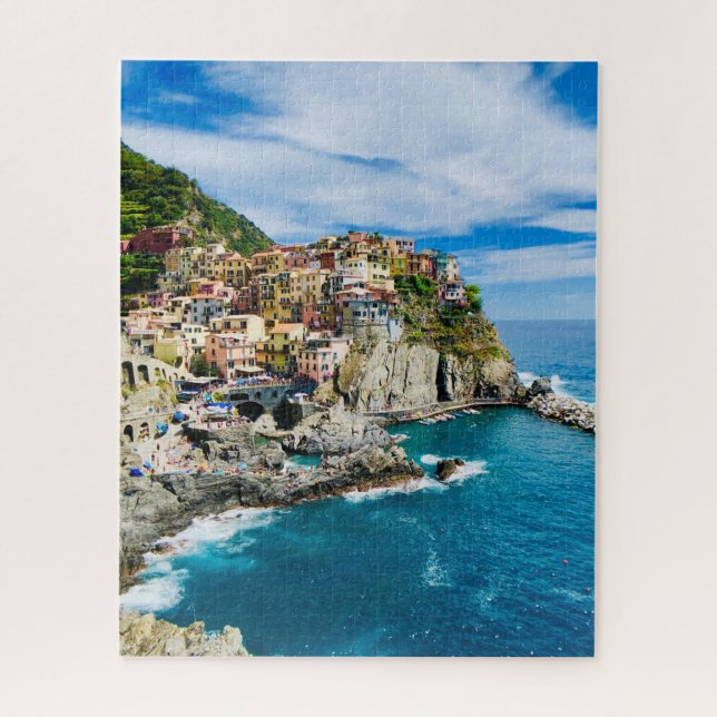 Puzzle Italy Positano Cinque Terre  scenic Challenging (Vertical)