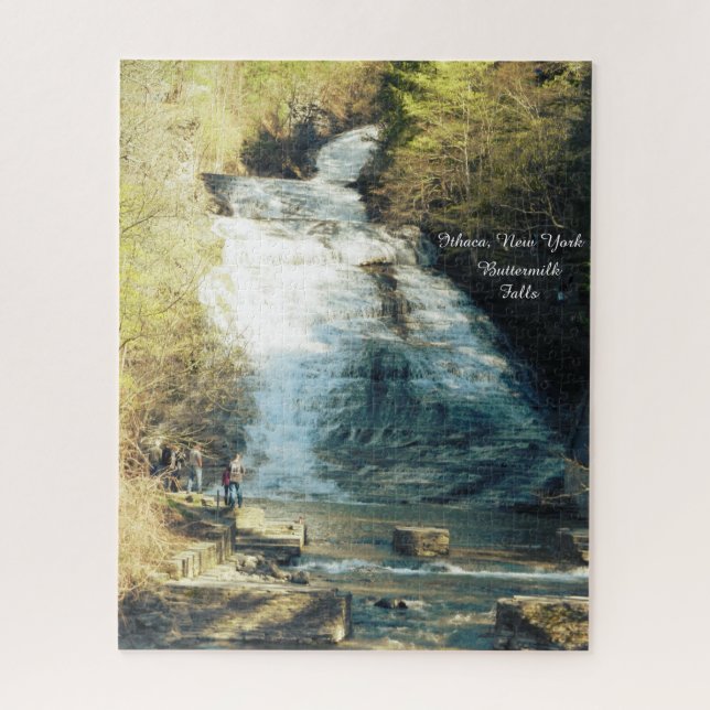 PUZZLE ITHACA NUEVA YORK BUTTERMILK FALLS  (Vertical)