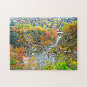 PUZZLE ITHACA NUEVA YORK GORGE