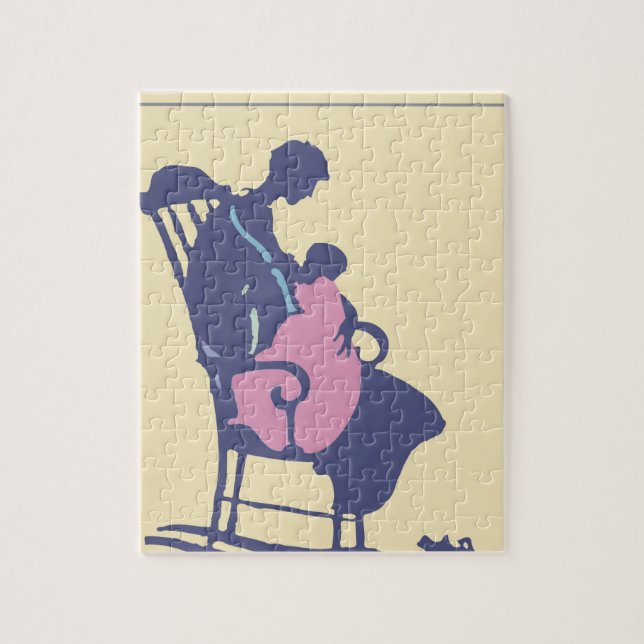 Puzzle <It's a Girl> por el minero de Steve (Vertical)